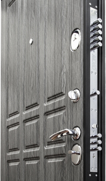 новая металлическая дверь Гроф Р3-303 (94мм) П-27 Серый Дуб